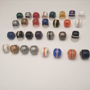 retro mini helmets bubble gum machine